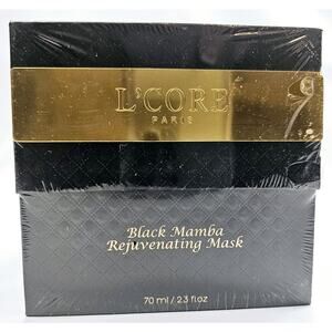 L'CORE PARIS Black Mamba Rejuvenating Mask Pharm Grade Anti-Aging 2.3 oz SEALED